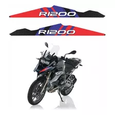 Par Adesivos Carenagem E Frontal Para Bmw R1200 Gsa 18534 Cor Preto Vermelho