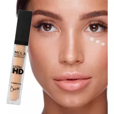 Maquillaje Hidratante Siliconado Corrector Hd Mila Marzi Tono 2812p-02 Beige Neutro