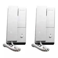 Intercomunicador Tp 1l 1k Commax 2 Telefonos Pilas O Fuente