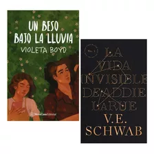 Libro Un Beso Bajo La Lluvia + La Vida Invisible - Nuevos