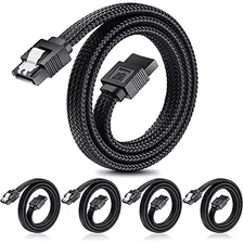 Sata Iii Cable,electop 6gbps Straight Hdd Sdd Data Cable, Sa