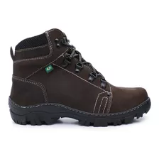 Bota Feminina Cano Curto Masculina Couro Adventure Trilha 