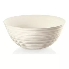Tigela Bowl Ø30 Cm Em Material Reciclado Branco Tierra - 