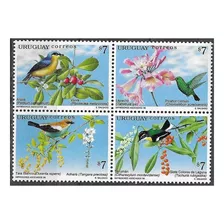 1999 Fauna- Diferentes Aves - Uruguay (sellos) Mint