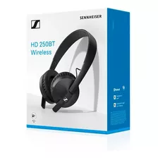 Audifono C/microft Sennheiser Hd 250 Bt Wireless Negro