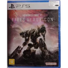 Armored Core Vl Fires Of Rubicon Jogo Ps5 Físico Lacrado