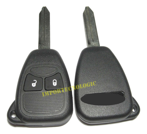 Carcasa Para Llave Control Alarma Jeep Compass 2007 2b Foto 3