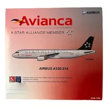 Avión A Escala Avianca Star Alliance Airbus 320, Jc Wings