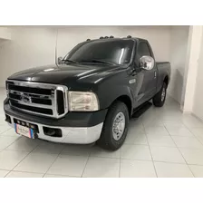 Ford F-250 Xlt Cs 3.9 Diesel 4x2 2011 Preta Equipada