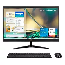 Pc Aio Acer C24-1700-ad512 I5 1235u 8gb 512gb Ssd 24 W11 Color Negro