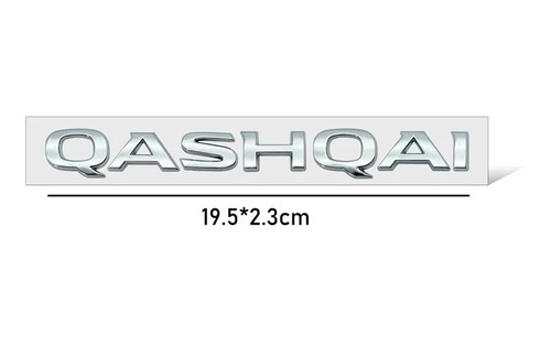 Emblema  Para Nissan Qashqai Logo Cromado  Foto 2