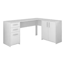 Mesa Para Escritório 3 Portas 2 Gavetas Nt 2005 Branco New