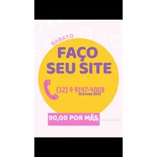 Crio Seu Web Site 3 Paginas 90,00 Mês 