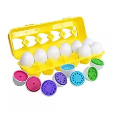 Color Matching Egg Set - Juguetes Para Ninos Pequenos - Co