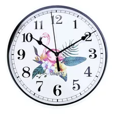 Reloj De Pared Redondo 25 Cm Mural Decorativo Silencioso