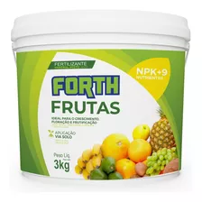 3kg Forth Frutas Hortaliças Jabuticaba Palmeiras Adubo