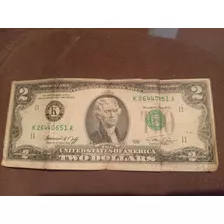 Billete De 2 Dolares Del Años 1776 