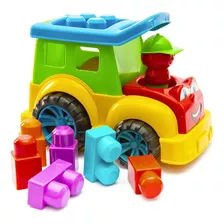 Brinquedo Menino 1 Ano Caminhão Didático Encaixe Educativo 
