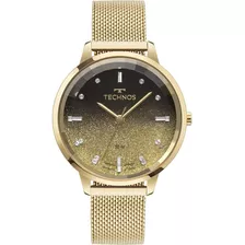 Relógio Technos Feminino Crystal Dourado - 2036mrr/1d