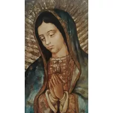 Litografía De Virgen De Guadalupe 40 X 50 Cm Alta Fotografia