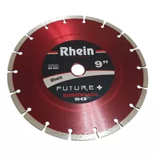 Discos Corte Diamantado Segmentado Amoladora 230 - 9´´ Rhein