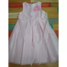 Vestido Fiesta/ Cortejo Rosa Importado. Talle 6 Años