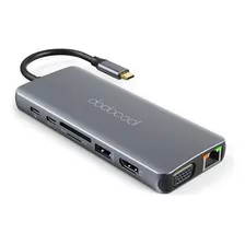 Hub Usb-c 14 Em 1 Multi Portas Dodocool Mac Book Tipo C Hdmi