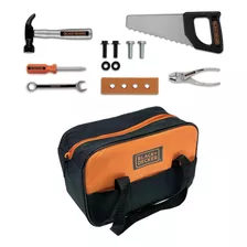 Bolso De Herramientas De Juguete Black+decker 13 Piezas