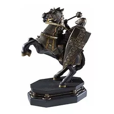 The Noble Collection Wizard Chess Knight Bookend - Negro.