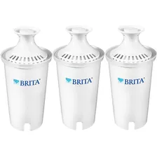 Pack De Filtros P/ Repuesto Brita Tu_22006, Blancos, 3 Uni.