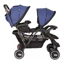 Coche Cuna De Paseo Doble Para Bebes,gemelos,mellicero,nuevo