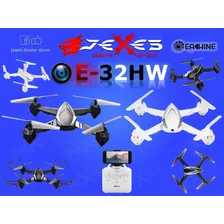 Drone Eachine E32h Wifi 720p Control De Altura Giros 360 Led