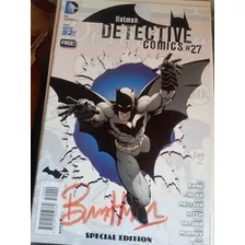 Batman-detective Comics#27-special Edition-firma Bryan Hitch