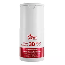 Matizador 3d Mega Red 100 Ml - Efecto Rojo Intenso