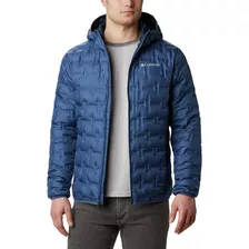 Campera Columbia Delta Ridge Omni Heat Pluma Capucha Hombre