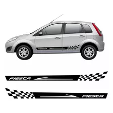 Kit Faixa Adesivo Lateral Esportivo Fiesta Rocam Hatch Sedan