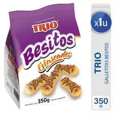 Galletitas Trio Dulces Besitos Glaseados - Mejor Precio