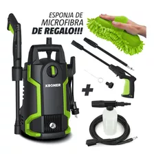 Hidrolavadora Alta Presión Kroner 1400w 105/b Autostop + Acc