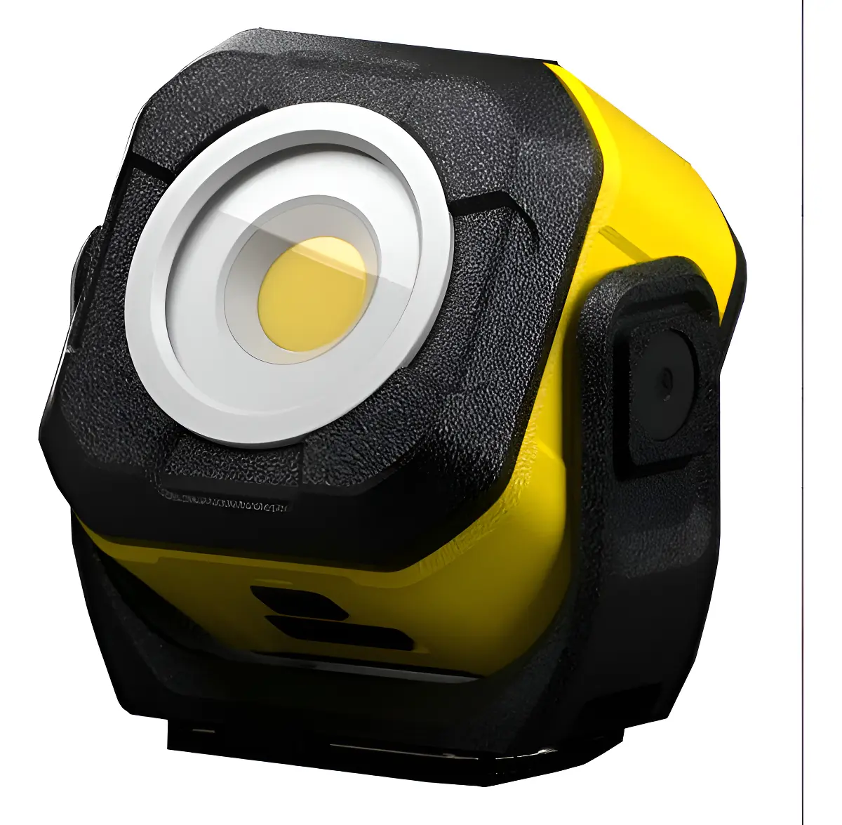 Mini Reflector Led Recargable 5-10w C/iman Y Tripode Lle240 Blanco Frío