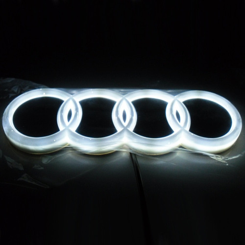 Logotipo Led Audi 3d A1 A3 A4 A5 Foto 8