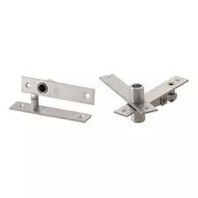 Kit Porta Pivotante Imab Com Regulagem Inox 0283 Escovado