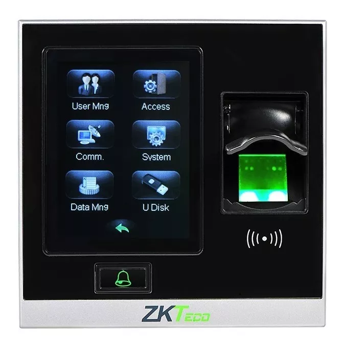 Zkteco Control Acceso Asistencia Biométrico Con Huella Sf400