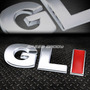 For Vw Gti Golf/jetta Metal Bumper Trunk Grill Emblem De Ddq