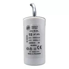 Condensador 15 Uf 450 Vac Con Cable