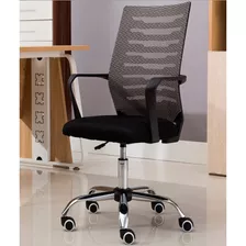 Silla De Escritorio Ergonómica Tela De Malla Hasta 90kg