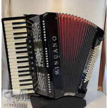 Gaita Minuano 80 Baixos Sanfona Acordeon 3/5 Voz