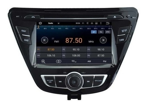 Hyundai Android 9.0 Elantra 2015-2016 Dvd Gps Internet Radio Foto 3