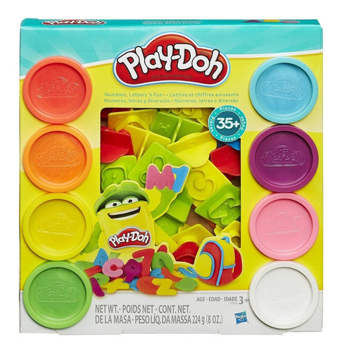 Play Doh Numeros Y Letras Original