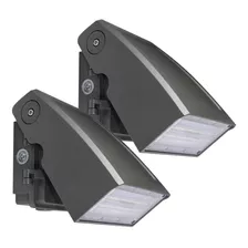 Paquete De 2 Luces Led De Pared Con Luz Led De Inundacion C