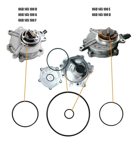 Junta Empaque Bomba Vacio Bora Gti Cupra Audi A3 Tt 2.0 Tfsi Foto 3